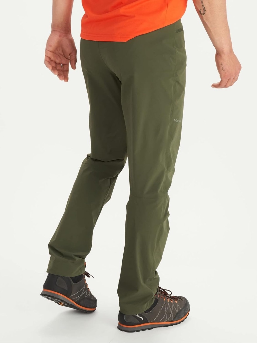 Marmot Men’s Mountain Pants Outdoor Olive Green Hiking Gorpcore Size 32 - Picture 2 of 8